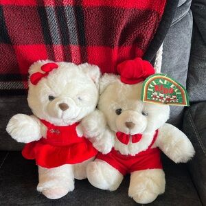Vintage Collectible Polar Pal Kids twin bears, Holly and Barry